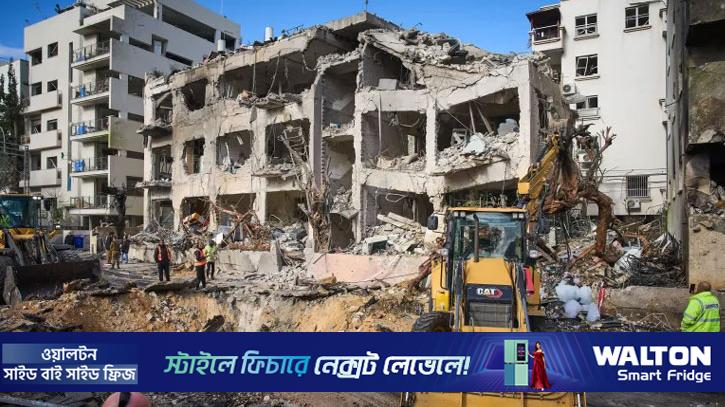 ইসরায়েলের রাজধানীতে ইরানের হামলায় ৪০ ভবন ক্ষতিগ্রস্ত