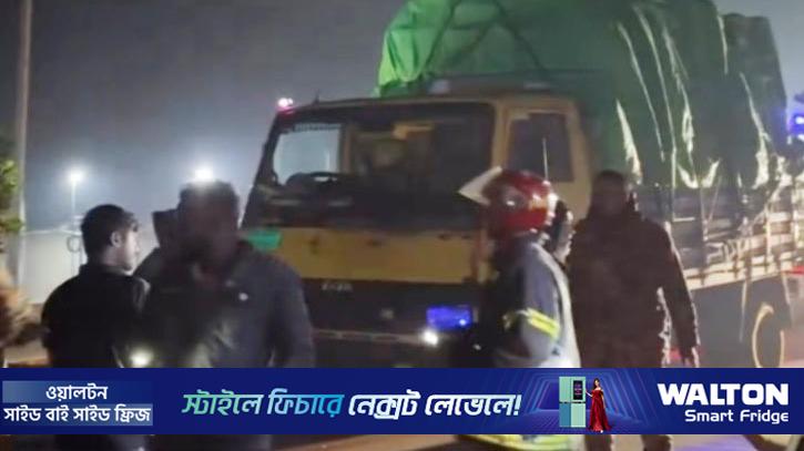 পীরগঞ্জে ট্রাকের ধাক্কায় বাসের ২ যাত্রী নিহত