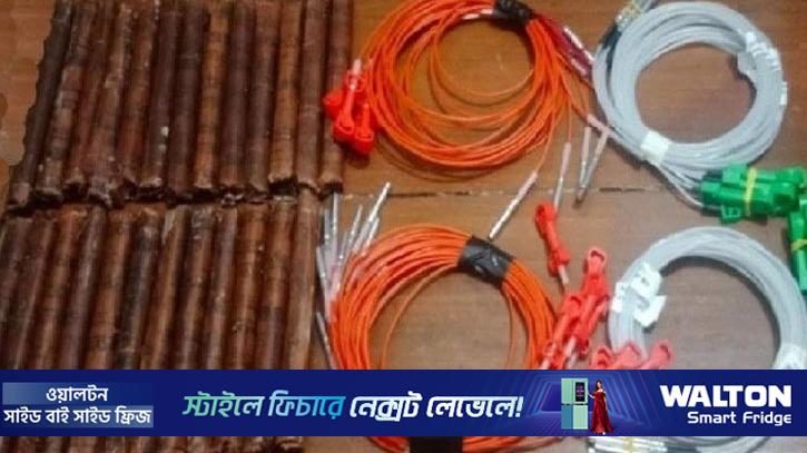 কানাইঘাটে পরিত্যাক্ত ভবনে মিলল পাওয়ার জেল ও ডেটোনেটর