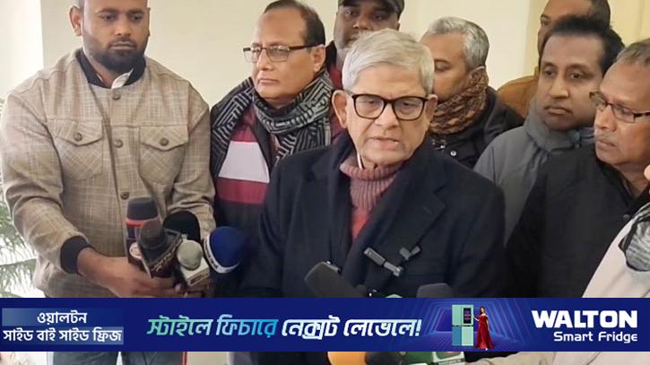 দেশের আইনশৃঙ্খলা পরিস্থিতিতে সন্তুষ্ট নন মির্জা ফখরুল