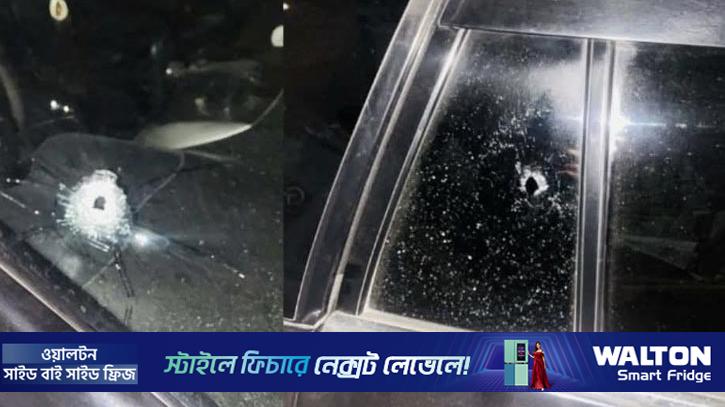 নারায়ণগঞ্জে ছাত্রদলের সাবেক নেতার গাড়িতে গুলি