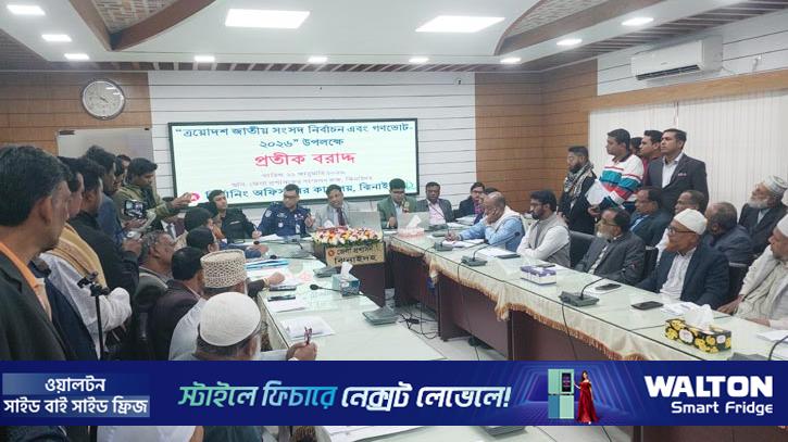 ঝিনাইদহের চারটি আসনে কে কোন প্রতীক পেলেন