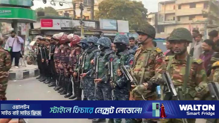 নির্বাচন উপলক্ষে খুলনায় জয়েন্ট প্যাট্রল অভিযান শুরু