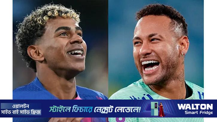 বিশ্বকাপ ফাইনাল নিয়ে নেইমারের সঙ্গে ইয়ামালের ‘চুক্তি’