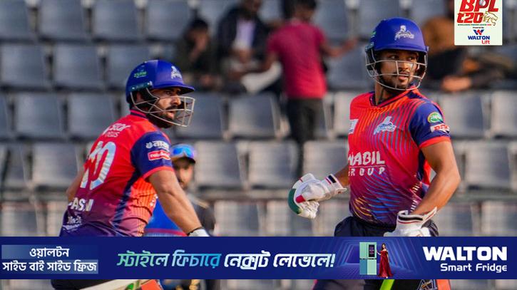 ওয়াসিম-শান্তর ব্যাটে রাজশাহীর অনায়াস জয়