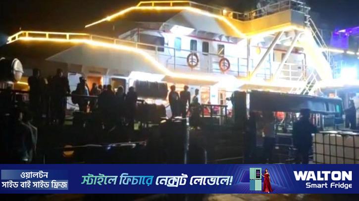 যান্ত্রিক ত্রুটিতে সেন্টমার্টিনে আটকে পড়ে কর্ণফুলী, ৪ ঘণ্টা পর যাত্রা