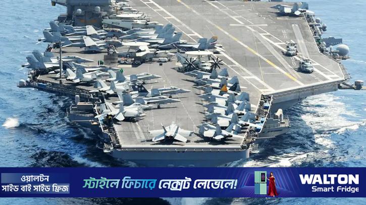 মধ্যপ্রাচ্যে মার্কিন রণতরি: ইরানে আক্রমণ নাকি খামেনিকে চোখ রাঙানি