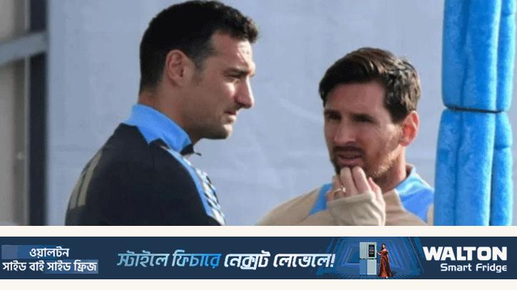 মেসি-স্কালোনির সাক্ষাৎ, বিশ্বকাপ নিয়ে হয়নি আলাপ