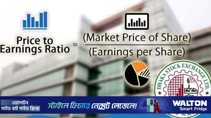 ডিএসইর পিই রেশিও বেড়েছে ৩.৬৪ শতাংশ