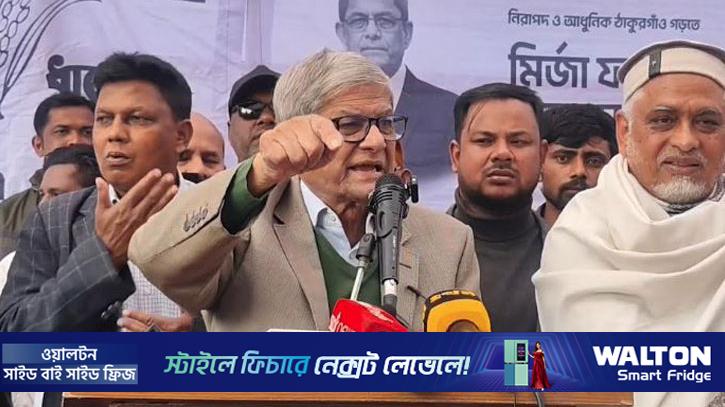 জামায়াত দেশটাকে আফগানিস্তান বানাতে চায়: মির্জা ফখরুল