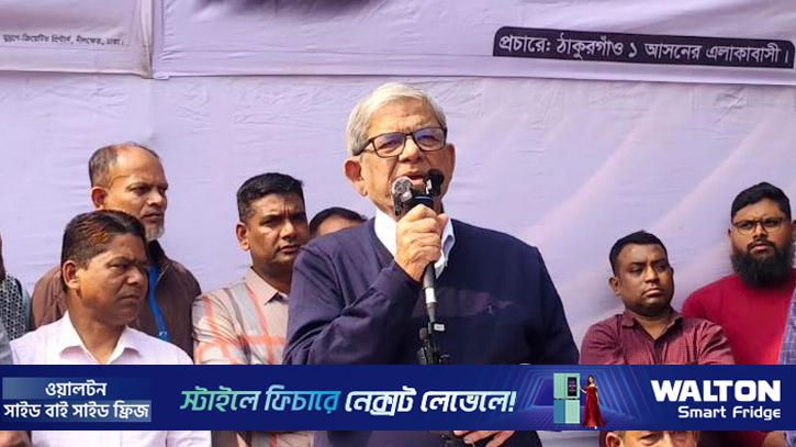 নির্বাচনে সঠিক সিদ্ধান্ত নিতে ব্যর্থ হলে দেশ বিপদে পড়বে: মির্জা ফখরুল