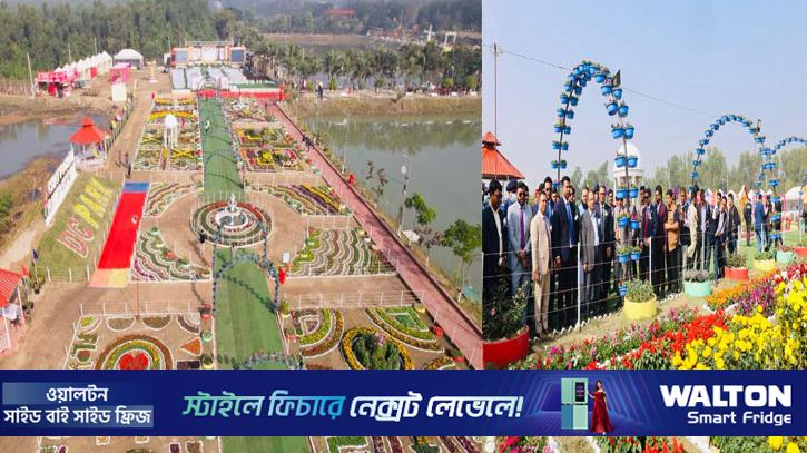চট্টগ্রামে ফুল উৎসব শুরু, প্রশংসায় জনপ্রশাসন সচিব