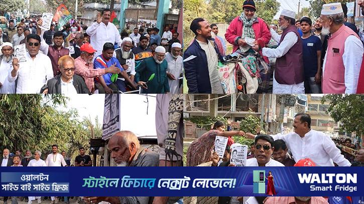 নির্বাচনি আমেজ নগর ছাড়িয়ে গ্রামে