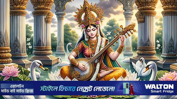 সরস্বতীর বাহন কেন রাজহাঁস?