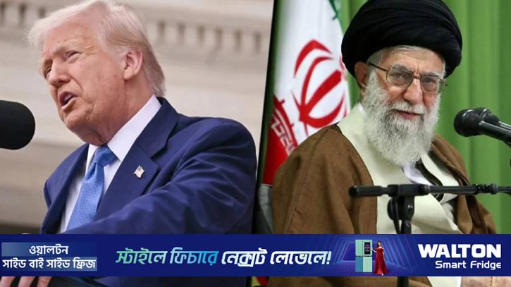 ট্রাম্পের হুঁশিয়ারি ‘আমাকে ছুঁলে ইরান পৃথিবী থেকে মুছে যাবে’