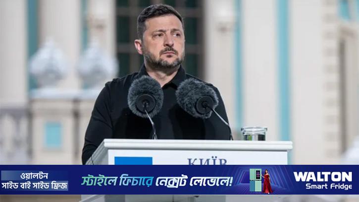 পুতিনের সঙ্গে মুখোমুখি বৈঠকের প্রস্তাব জেলেনস্কির