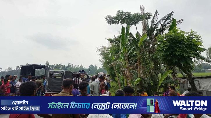 কুড়িগ্রামের সড়কে ঝরল বাবা-ছেলের প্রাণ