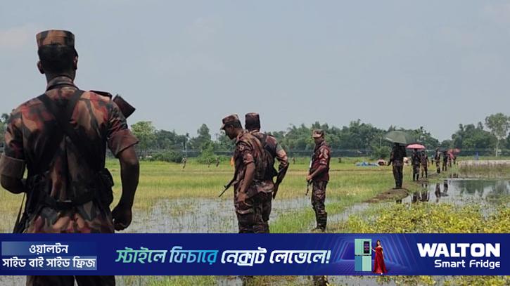 বড়বাড়ি সীমান্তে আটকা সেই ১০ জনকে সরিয়ে নিয়েছে বিএসএফ