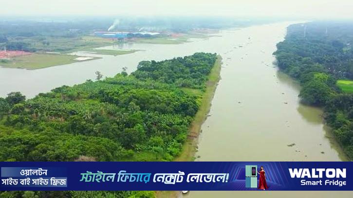 নদীর বুকে সবুজ রহস্য ‘ধাঁধার চর’