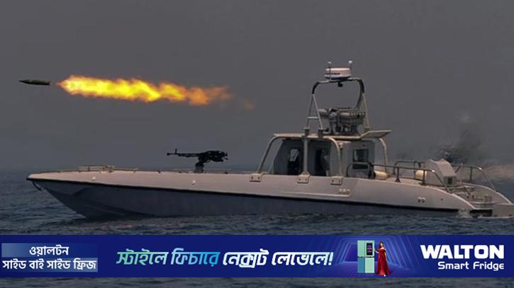 মার্কিন যুদ্ধজাহাজ লক্ষ্য করে ইরানের ক্ষেপণাস্ত্র হামলা