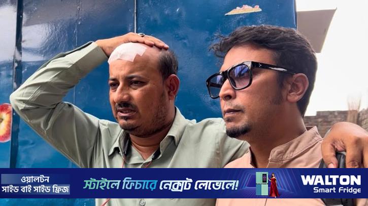 গাজীপুরে পুলিশ বক্সে ঢুকে সাংবাদিকের ওপর হামলা, আটক ১
