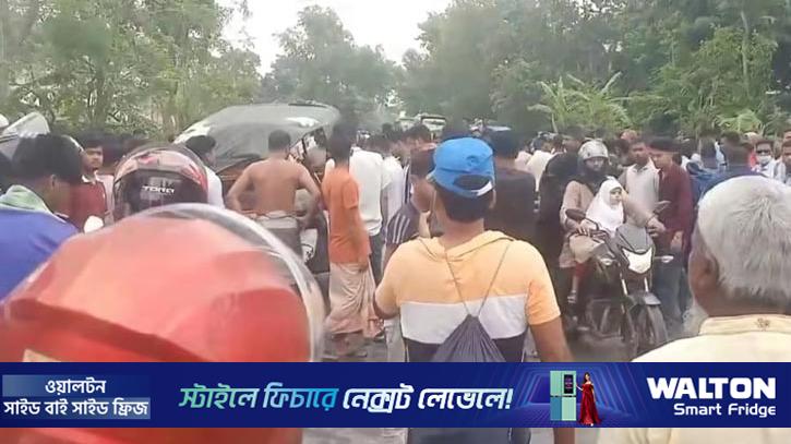 রাজশাহীতে সিএনজি অটোরিকশায় ট্রাকের ধাক্কা, নিহত ২