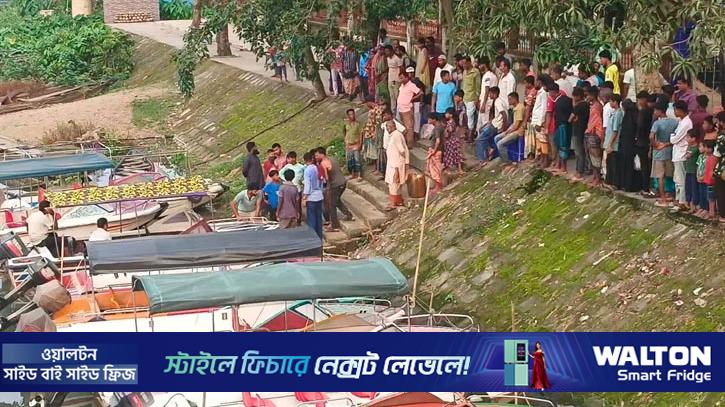 টাঙ্গুয়ার হাওরে হাউসবোটের ইঞ্জিনের ওপর পড়ে শিশুর মৃত্যু