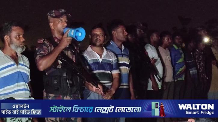 ঠাকুরগাঁও সীমান্তে সর্বোচ্চ সতর্কতা, বিজিবির সঙ্গে পাহারায় স্থানীয়রা