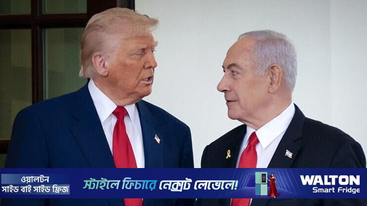 ইরান যুদ্ধে ইসরায়েলকে একা ছেড়ে দেওয়ার হুমকি ট্রাম্পের