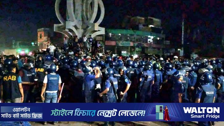 ৪ ঘণ্টা চলা সংঘর্ষে বন্ধ ছিল ঢাকা-সিলেট মহাসড়কে যান চলাচল