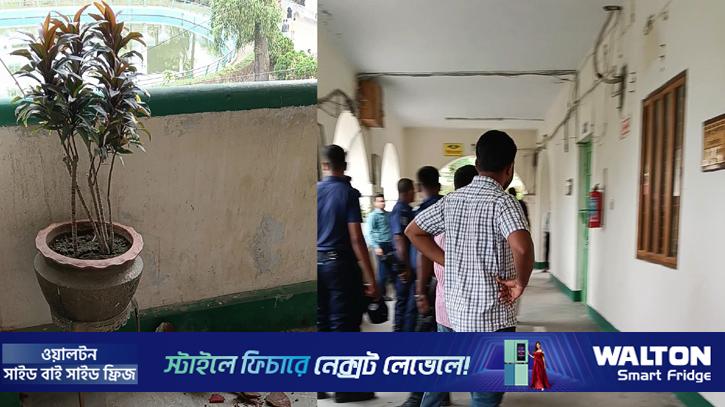 ময়মনসিংহ ডিসি অফিসে দুই বিএনপি নেতার মারামারি