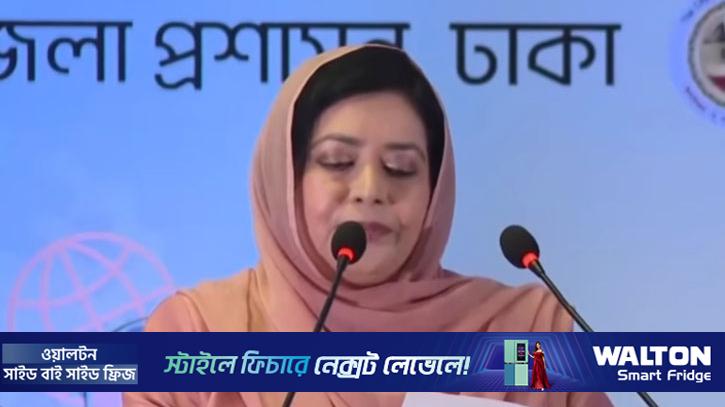 সবার শিক্ষার অধিকার আছে: জুবাইদা রহমান
