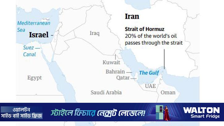 পুরো পারস্য উপসাগরে মাইন পাতার হুমকি ইরানের