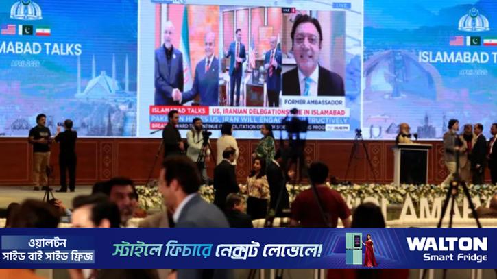 পাকিস্তানিদের উপস্থিতিতে আলোচনা করছেন ইরানি ও মার্কিন কর্মকর্তারা