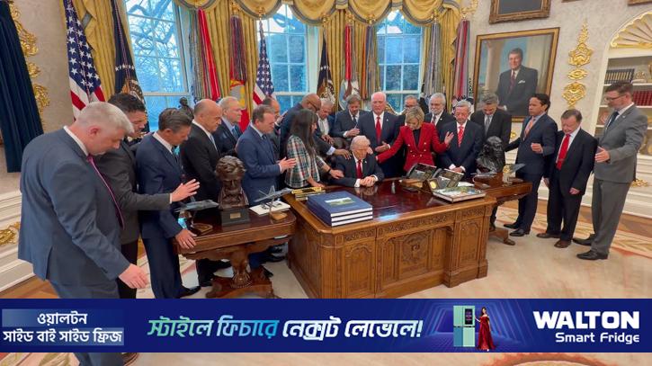 ট্রাম্পের জন্য ইভানজেলিকাল খ্রিষ্টান নেতাদের প্রার্থনা