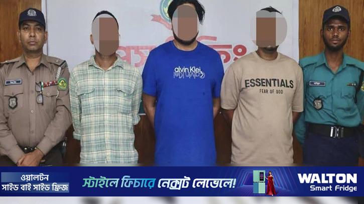 চট্টগ্রামে সাজ্জাদ গ্রুপের ৩ সন্ত্রাসী গ্রেপ্তার, অস্ত্র উদ্ধার