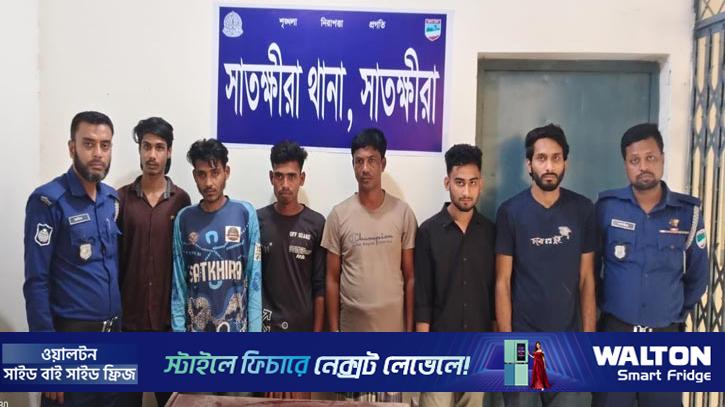 সাতক্ষীরায় মন্দিরে চুরির ঘটনায় আটক ৬