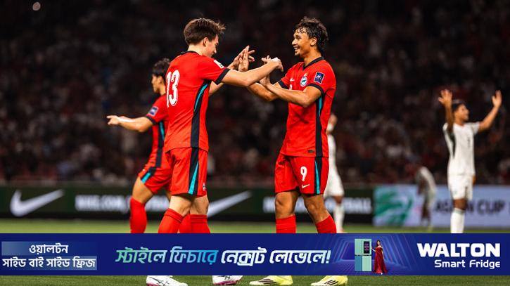 দারুণ লড়াইয়ের পর ১-০ ব্যবধানে হার বাংলাদেশের