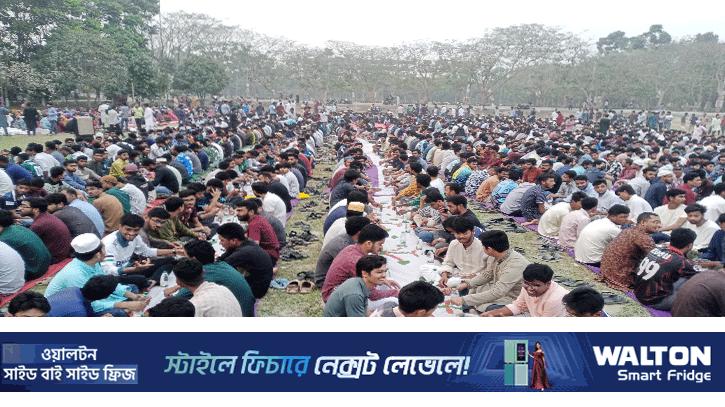 চার হাজার শিক্ষার্থীকে নিয়ে বেরোবিতে ছাত্রদলের ইফতার