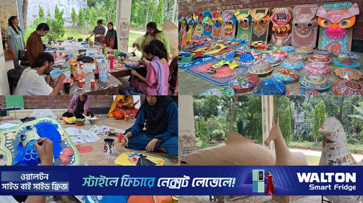 চবির চারুকলায় বর্ষবরণের রঙিন প্রস্তুতি