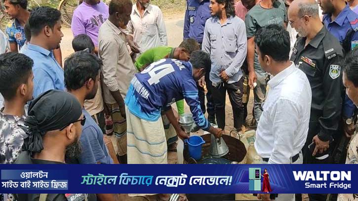 বাড়িতে ‘মিনি পাম্পে’ মিলল ৩ হাজার লিটার ডিজেল