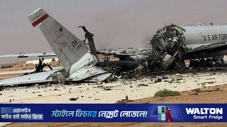 ইরানের হামলায় মার্কিন বিমান বাহিনীর গর্ব ‘আওয়াকস’ বিমান ক্ষতিগ্রস্ত