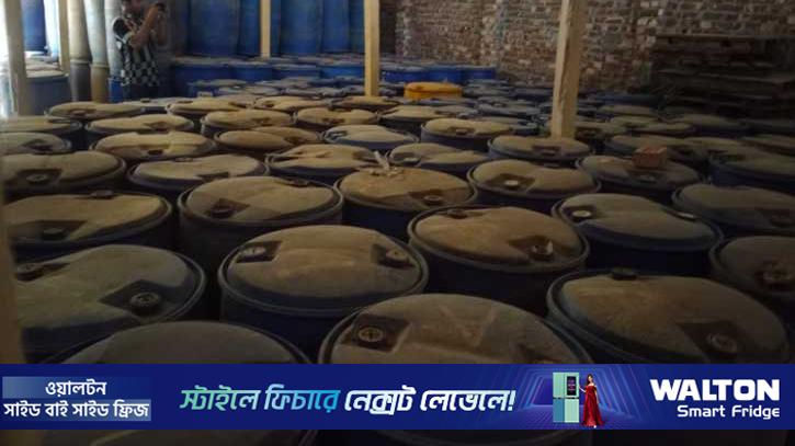 বরগুনায় ১৯০ ব্যারেল ডিজেল উদ্ধার