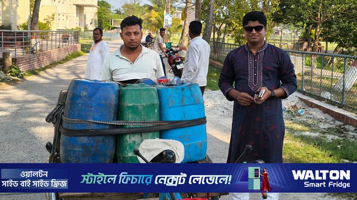 ১০০ টাকায় ডিজেল কিনে ১৫০ টাকায় বিক্রি, ব্যবসায়ীকে জরিমানা