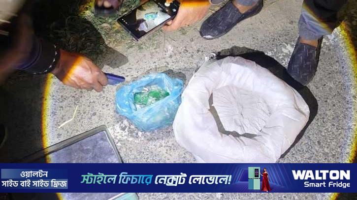 রাজশাহীতে ৮ কেজির গান পাউডার উদ্ধার