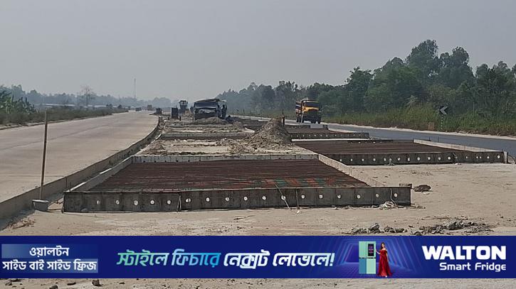 ঢাকা-টাঙ্গাইল মহাসড়কে ফ্লাইওভার নির্মাণ শেষ হয়নি, ঈদযাত্রায় দুর্ভোগের শঙ্কা