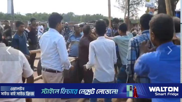 তেল না পেয়ে ফিলিং স্টেশনে হামলা-ভাঙচুর, আটক ২