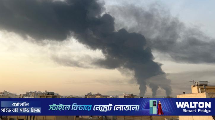 ইরানের ইসফাহানে ব্যাপক বিমান হামলা