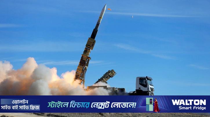 ইসরায়েলের মধ্যাঞ্চলে ইরানি ক্ষেপণাস্ত্রের আঘাত