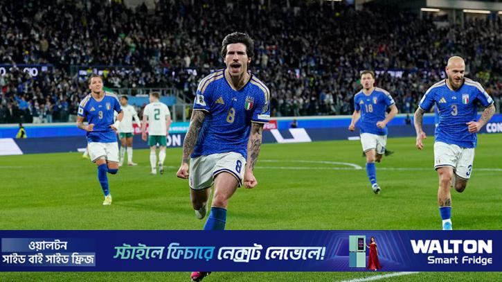 নর্দার্ন আয়ারল্যান্ডকে বিদায় করে প্লে-অফ ফাইনালে ইতালি